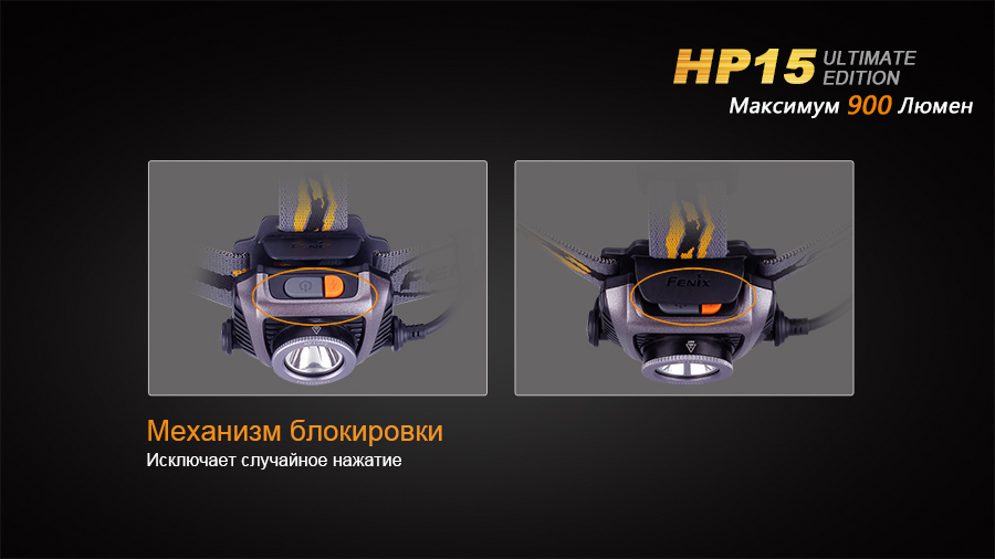 Налобный фонарь Fenix HP15UE Cree XM-L2(U2)