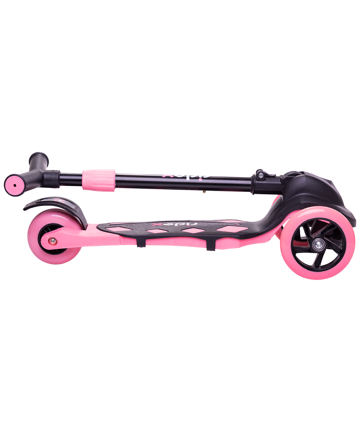 Самокат 3-колесный Robin 3D 120/90 мм, розовый