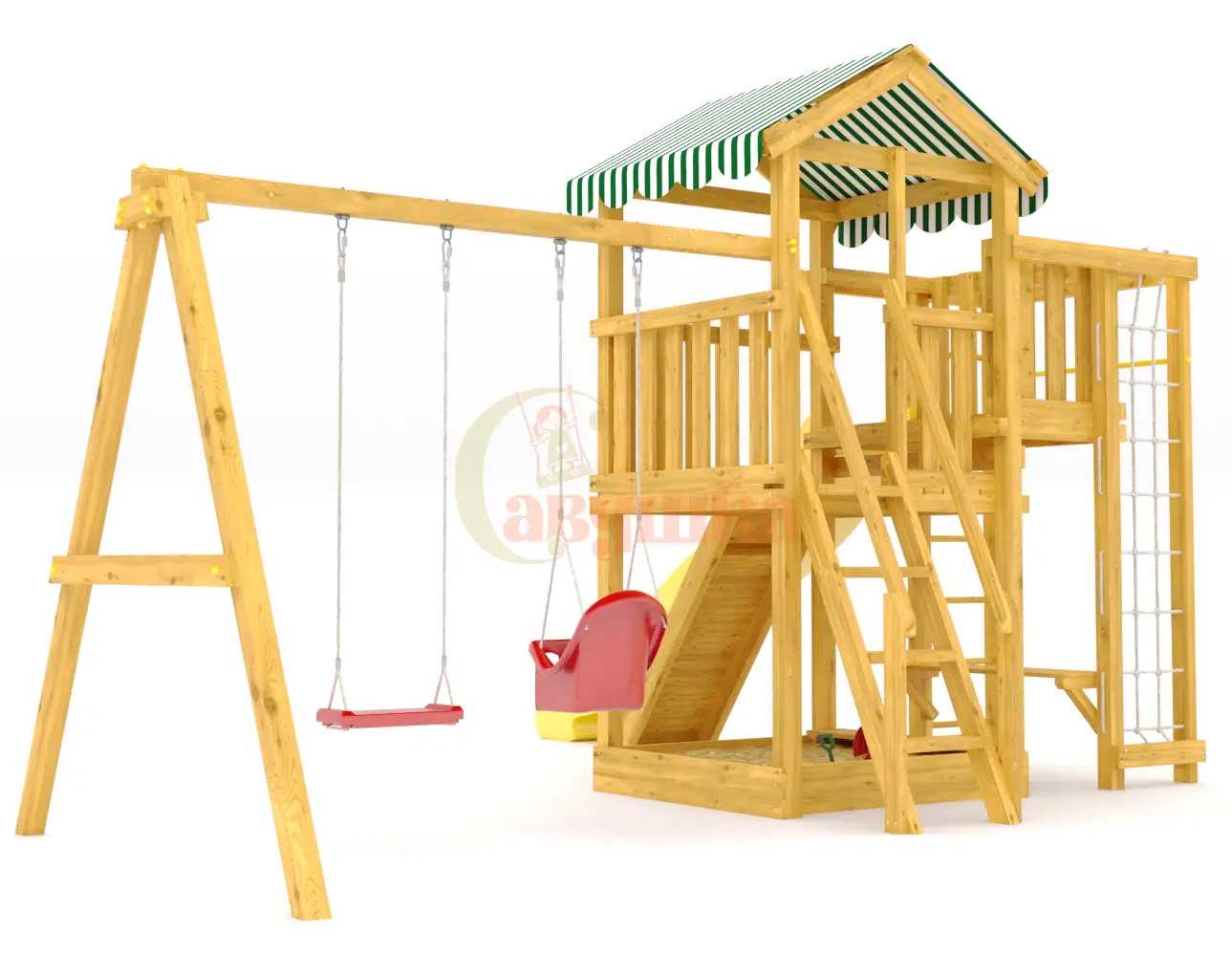 Детская площадка Савушка Мастер 3 Plus (горка 3 метра)