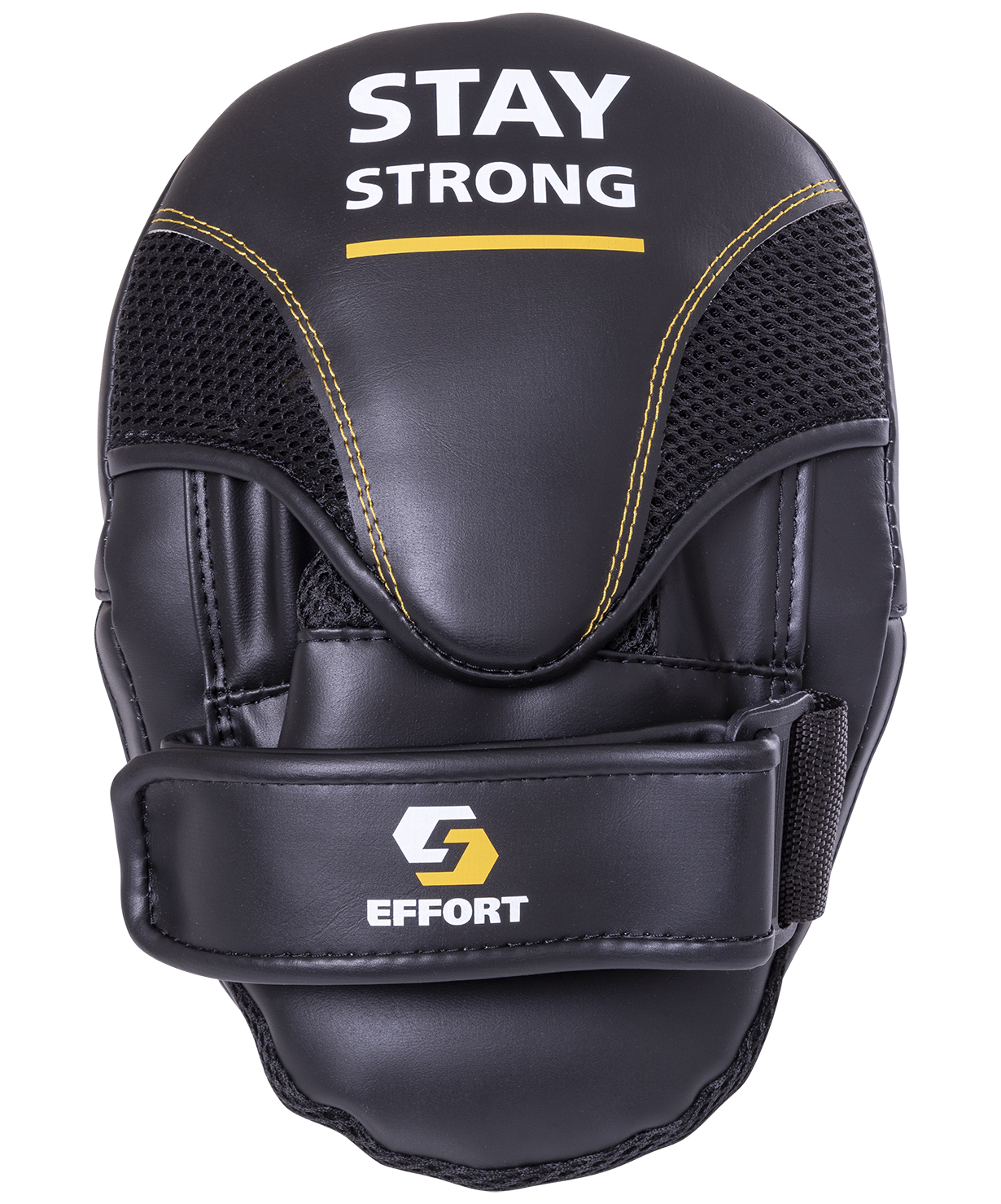 Лапа E603-2 изогнутая, кожзам, черный