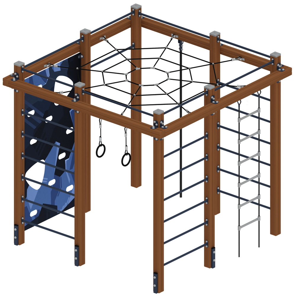 Детская площадка Спортивная серия СК 2.02.04-01 МАУГЛИ