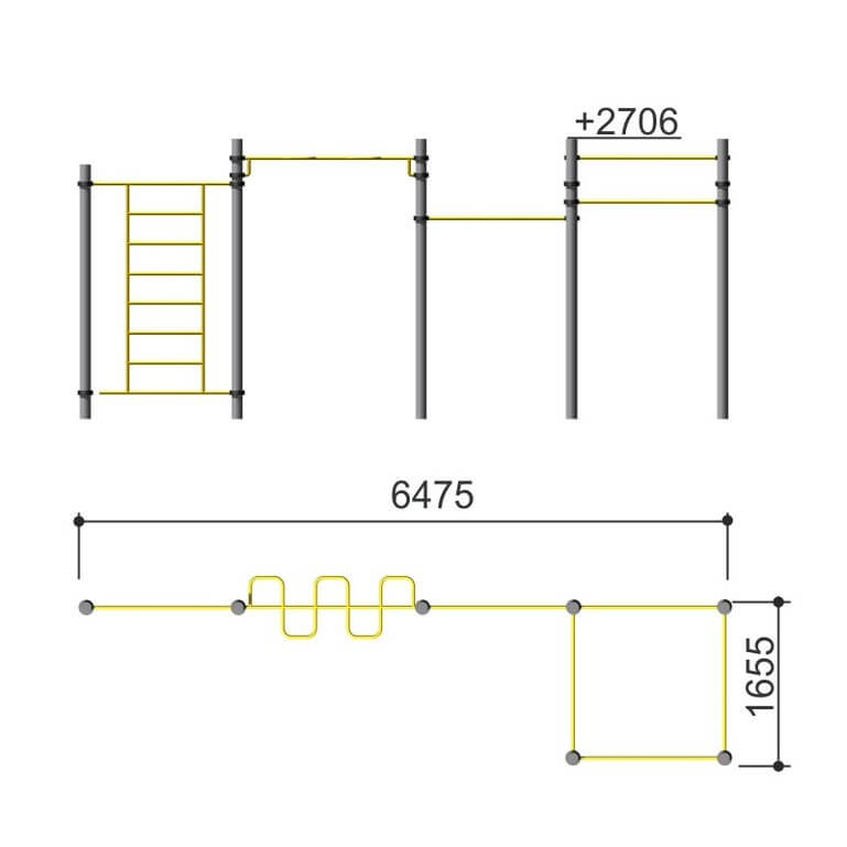 Оборудование спортивное Romana 501.32.01