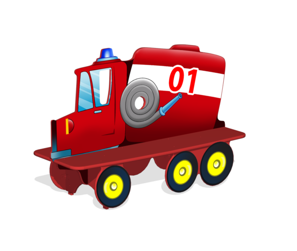 Лавочка детская двойная МЧС МФ-05.17