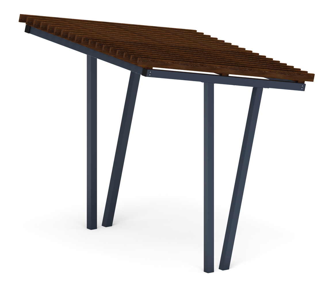 Пергола Тент (наклонная) МФ 77.03.01-01 /без поликарбоната/