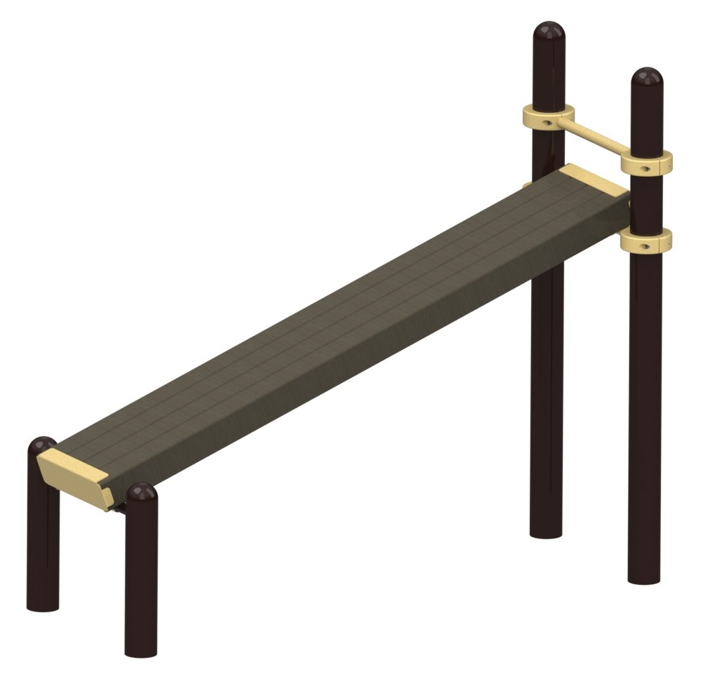 Скамья для пресса, брус YSK011