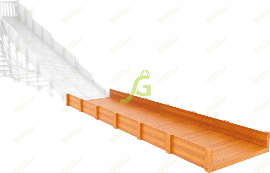 Выкат 6 м для горки для IgraGrad Snow Fox