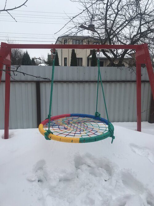 Качельная балка металлическая