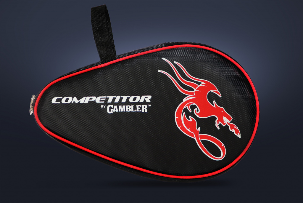 Чехол для теннисной ракетки Single padded dragon cover red