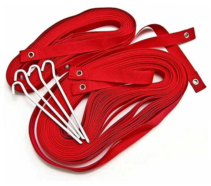 Разметка площадки для пляжного волейбола KV.REZAC с колышками (03.3.302)