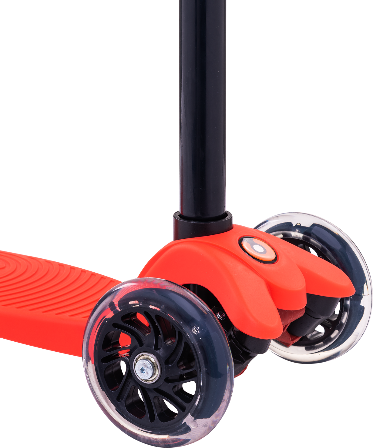 Самокат 3-колесный Snappy 3D, 120/80 мм, красный