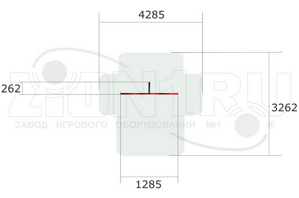 Мишень для бросания мяча ZION Маргаритка (СЭ138)