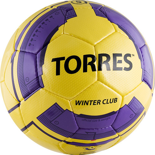 Мяч футбольный TORRES Winter Club YELLOW