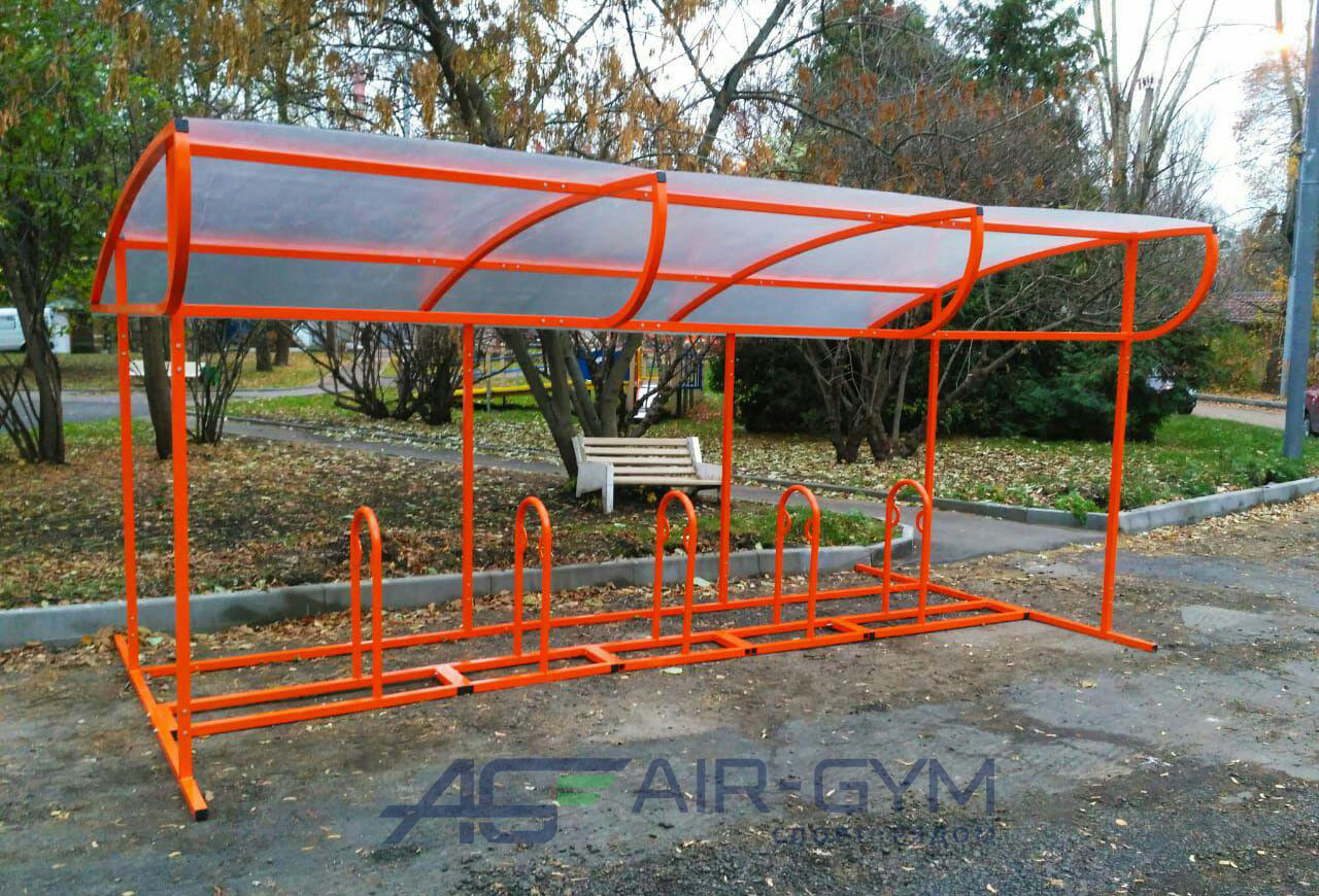 Велопарковка УРБАН с навесом