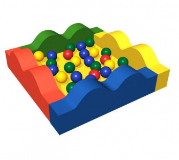 Сухой бассейн с шариками ВОЛНА Romana (ДМФ-МК-06.14.00)