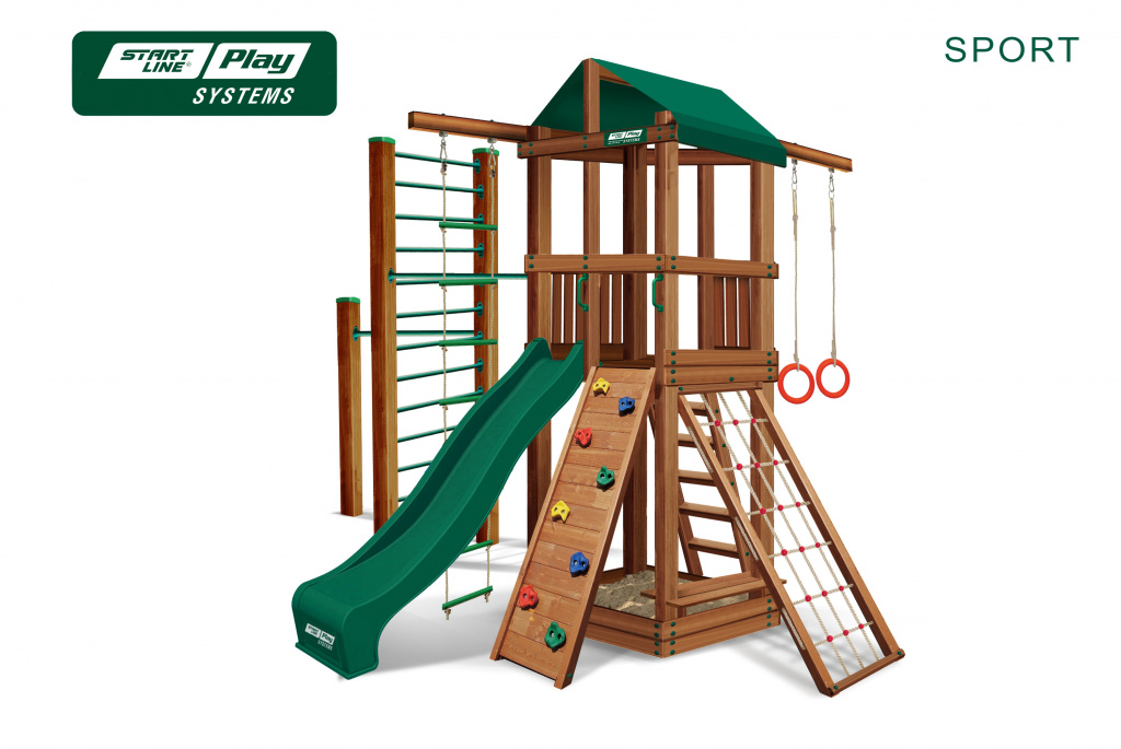 Детская площадка SPORT премиум Кедр slp systems