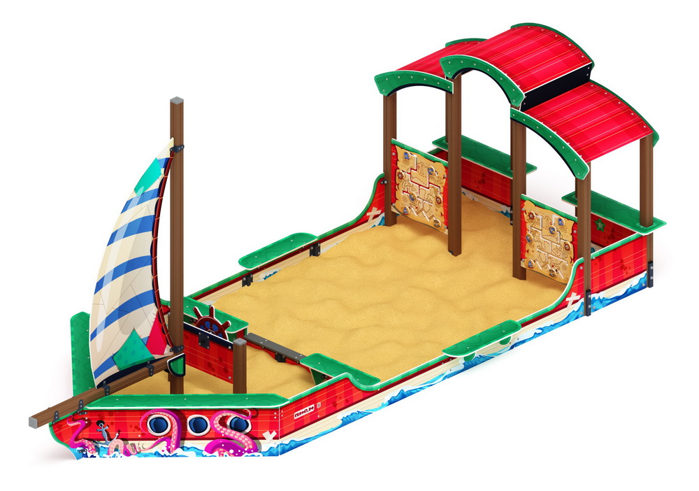 ЯХТА песочный дворик (Мульт) ИО 6.03.01-03