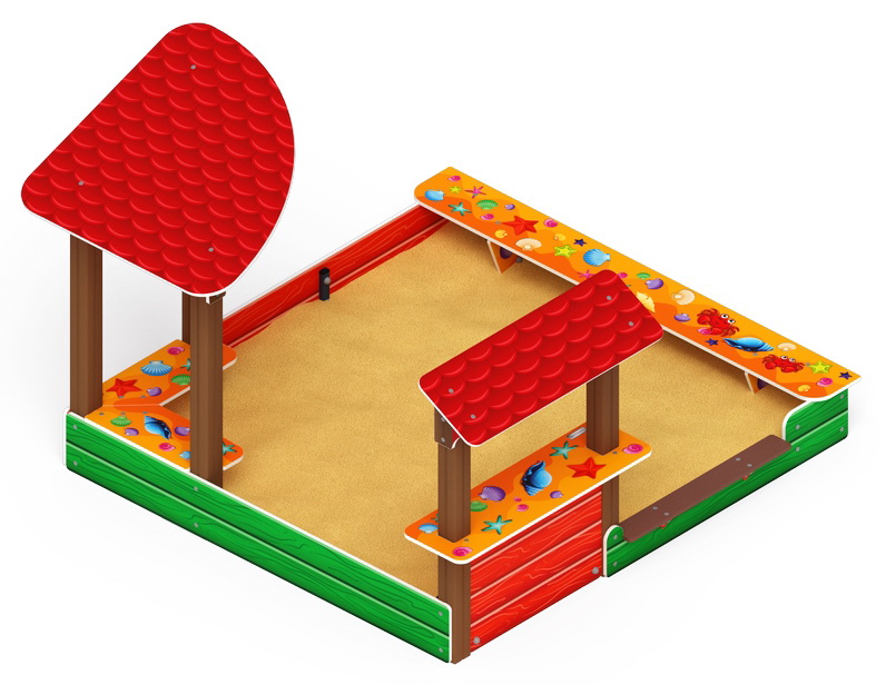 Песочный дворик (Ракушки) ИО 6.01.01-01