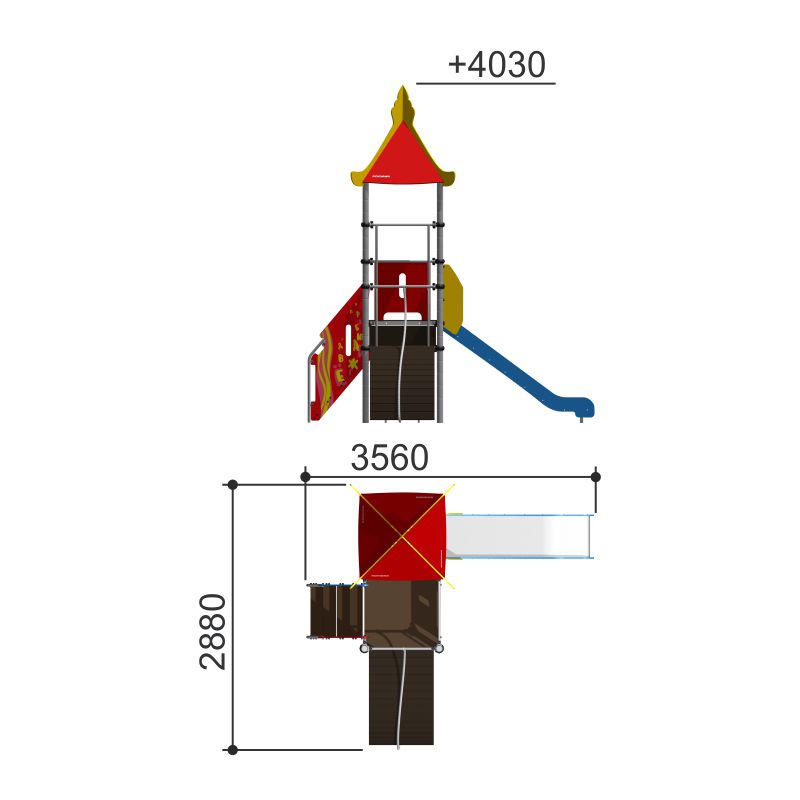 Детская площадка «Romana 101.05.00»