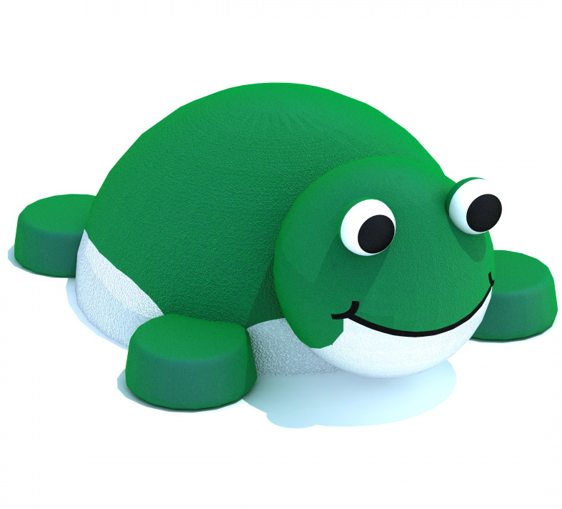 Резиновая 3D-фигура ZION Лягушка (для парков и детских площадок)