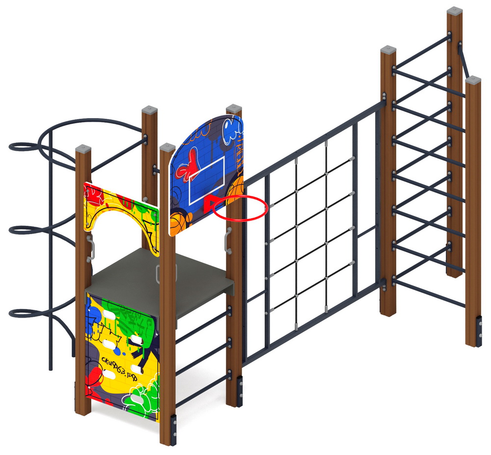 Детская площадка Спортивная серия СК 2.01.05-01