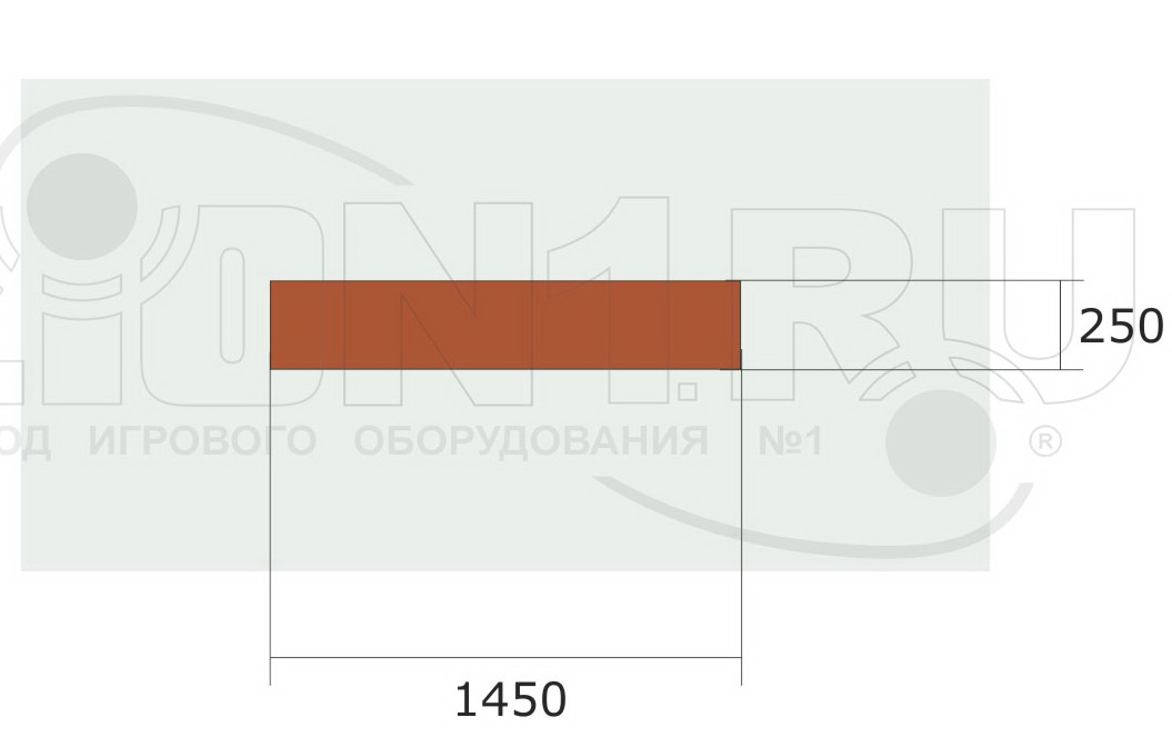 Ящик-скамья ZION для теневых навесов (ТН051)