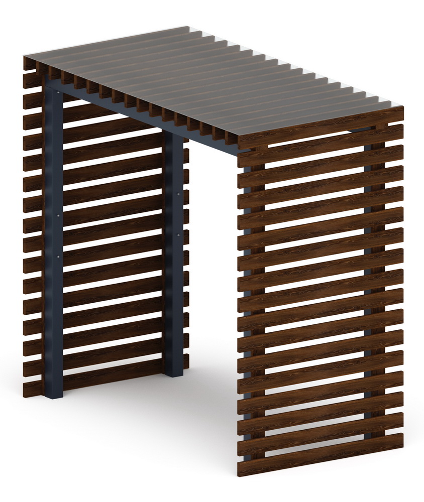 Пергола беседка МФ 77.01.03/с поликарбонатом/