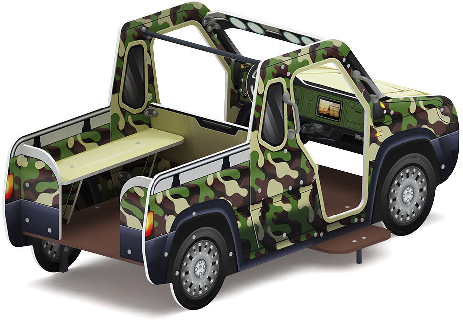 ДЖИП пикап САФАРИ игровая форма МФ 10.03.10-10