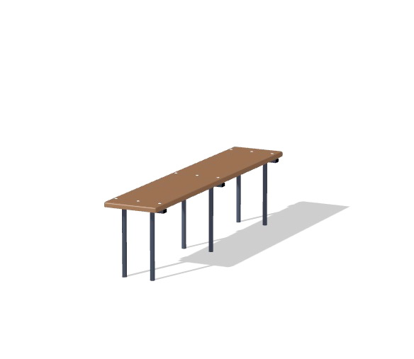 СКАМЬЯ для детской площадки МФ 42.01.02