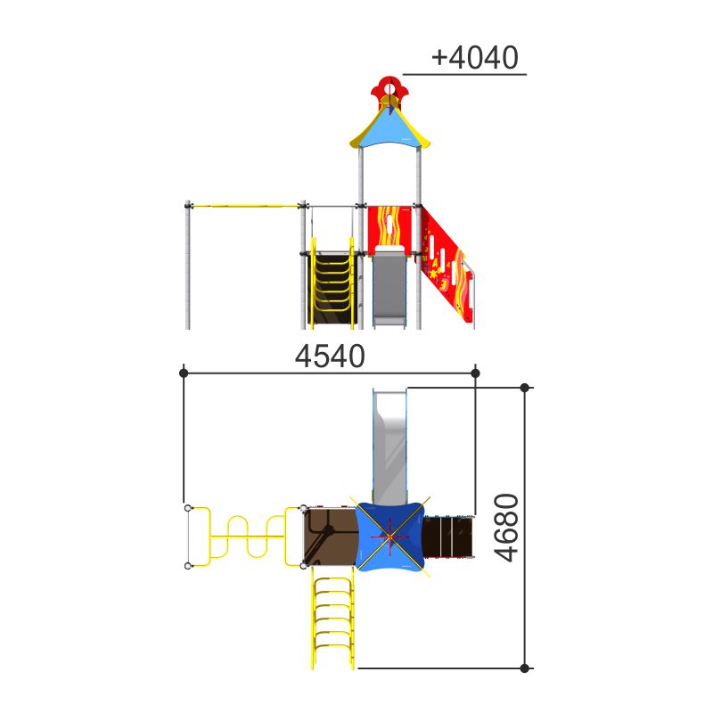 Детская площадка «Romana 101.06.00»