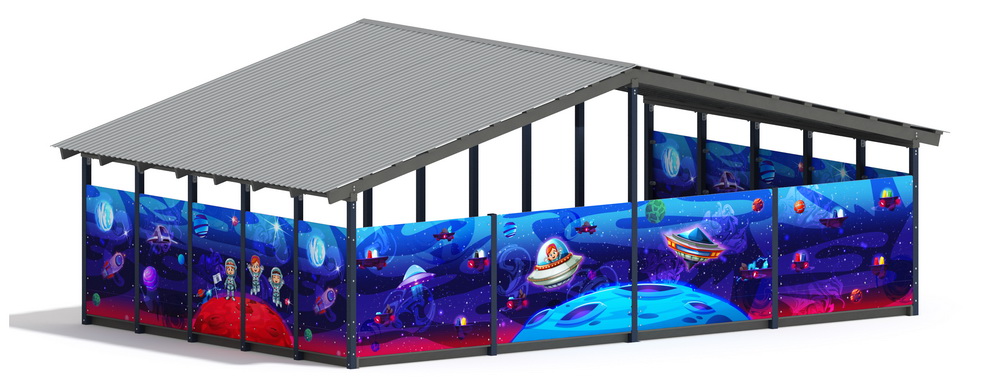 Теневой навес (Космопорт. Космос) МФ 70.8.5-08