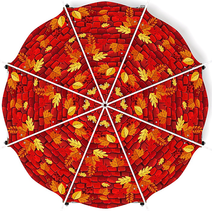 Беседка-пагода КАРНАВАЛ (Осень) для детской площадки МФ 10.22.01-20