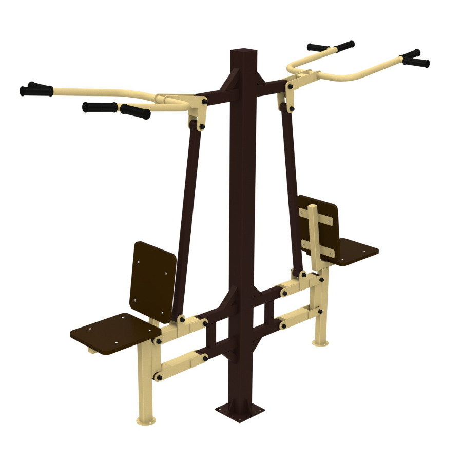 Уличный тренажер вертикальная тяга двойная  Air-Gym YT6