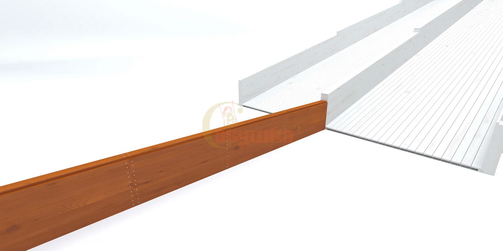 Выкат для зимней горки Савушка ЗИМА 12 (18 м)