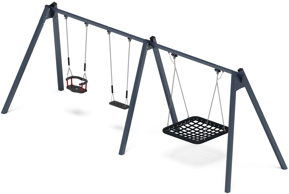 Качели М3 тройные ИО 13.М.06.03.01.01 (техно)