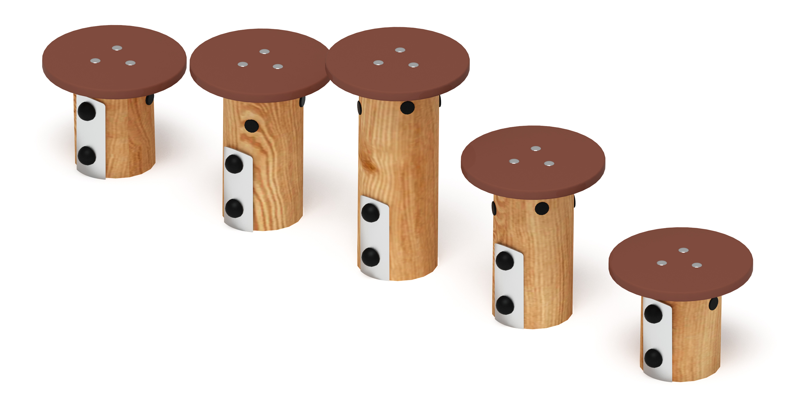 Бум для детской площадки (Лиственница) СО 1.55.07-Л