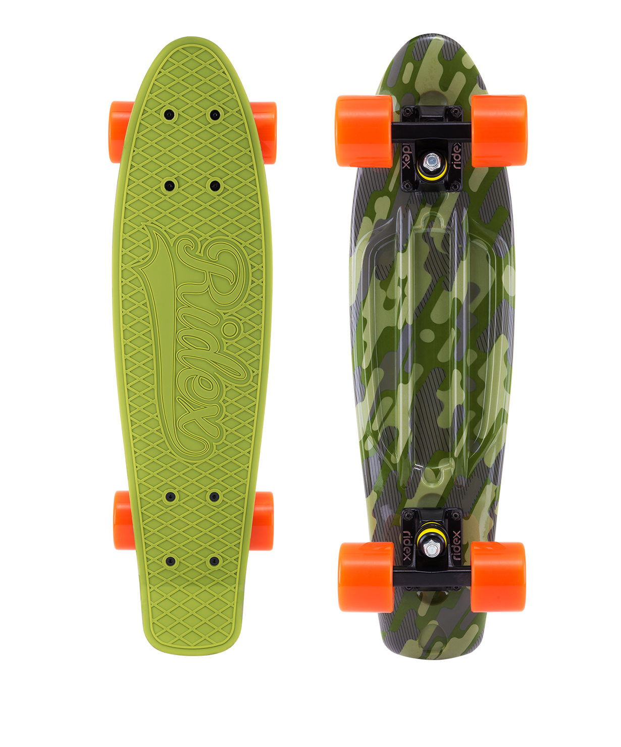 Круизер пластиковый Camo, 22''x6'', ABEC-9