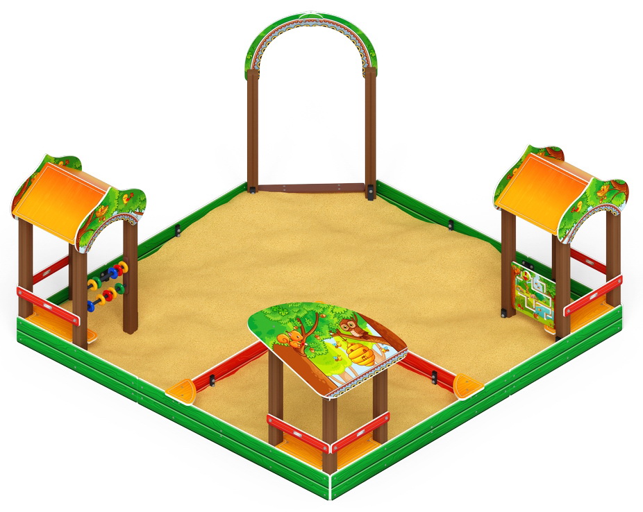 ПОЛЯНКА песочный дворик ИО 6.16.02-01