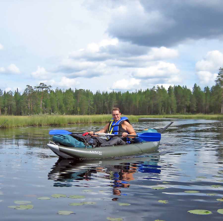 Байдарка двухслойная СОЛО Вольный ветер