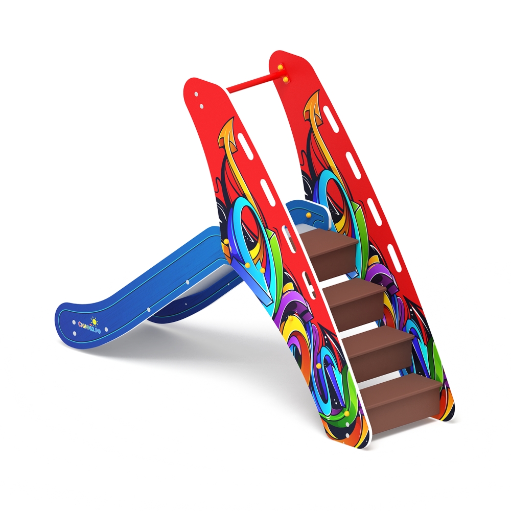 ГРАФФИТИ горка малая (H=900) ИО 41.01.06-01