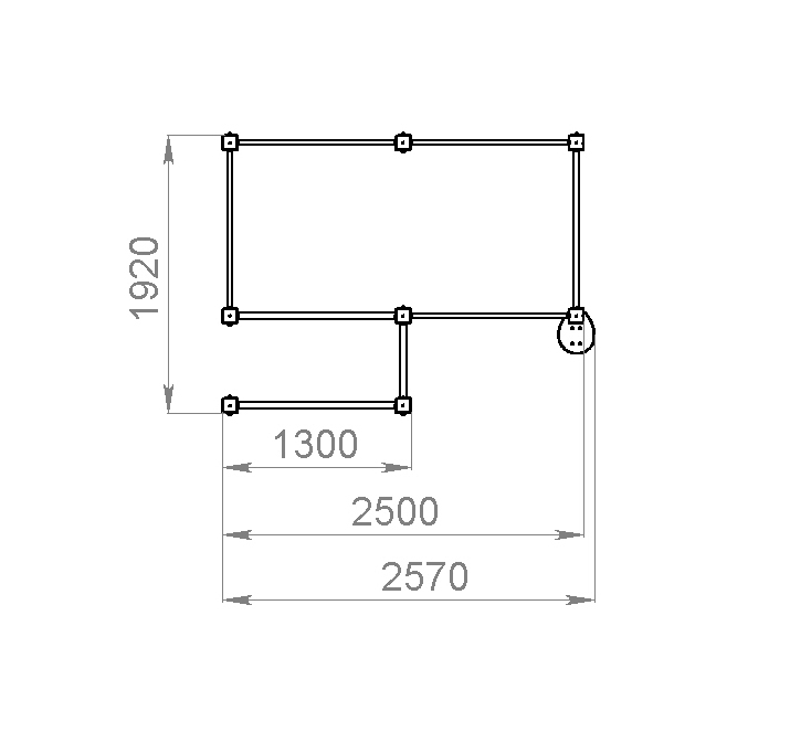 Уличный спортивный комплекс START LINE Fitness № 11