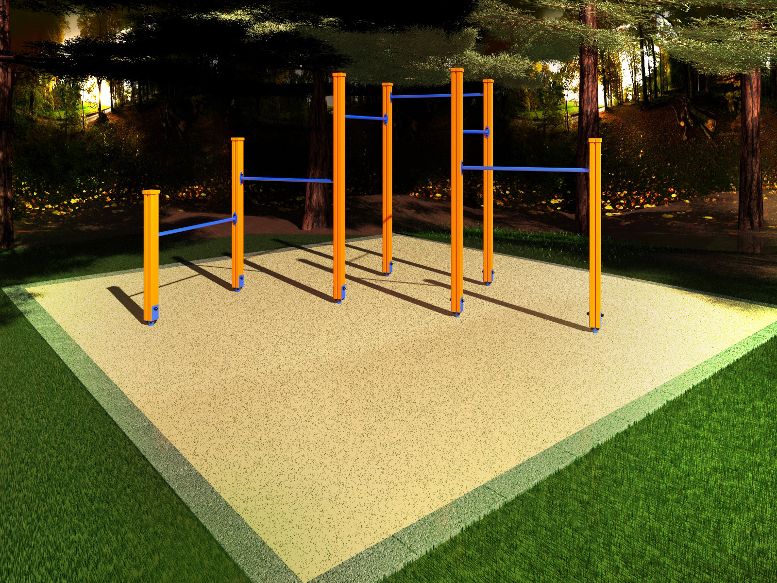 Уличный спортивный комплекс START LINE Fitness № 5