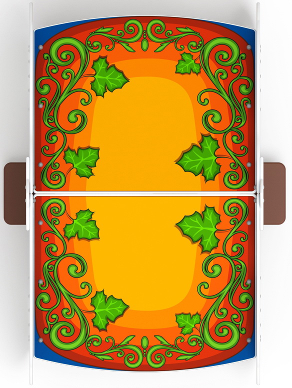 Беседка КАРЕТА ТЫКВА большая для детской площадки МФ 10.03.16