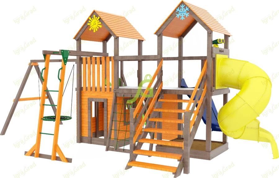 Детская площадка IgraGrad Комбо с трубой