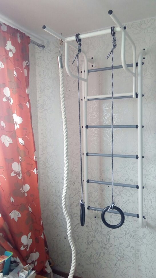 Детский спортивный комплекс Пионер 7 белый