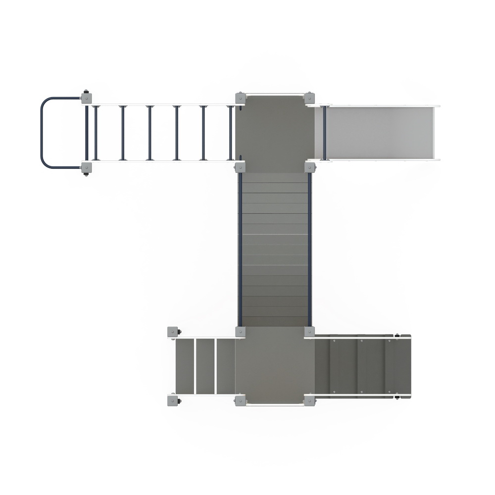 КАРАПУЗ (Эко) детский игровой комплекс ДИК 1.001.05-02 (H=750)