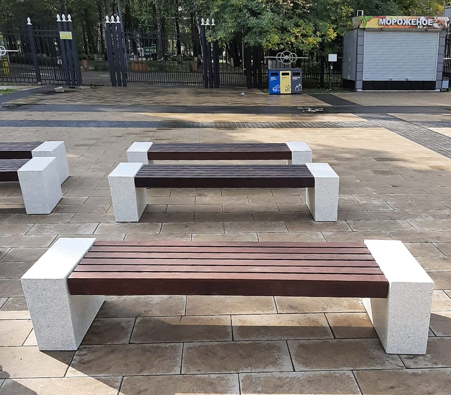 Скамья парковая бетонная ЭРАКЛЕЯ С-50