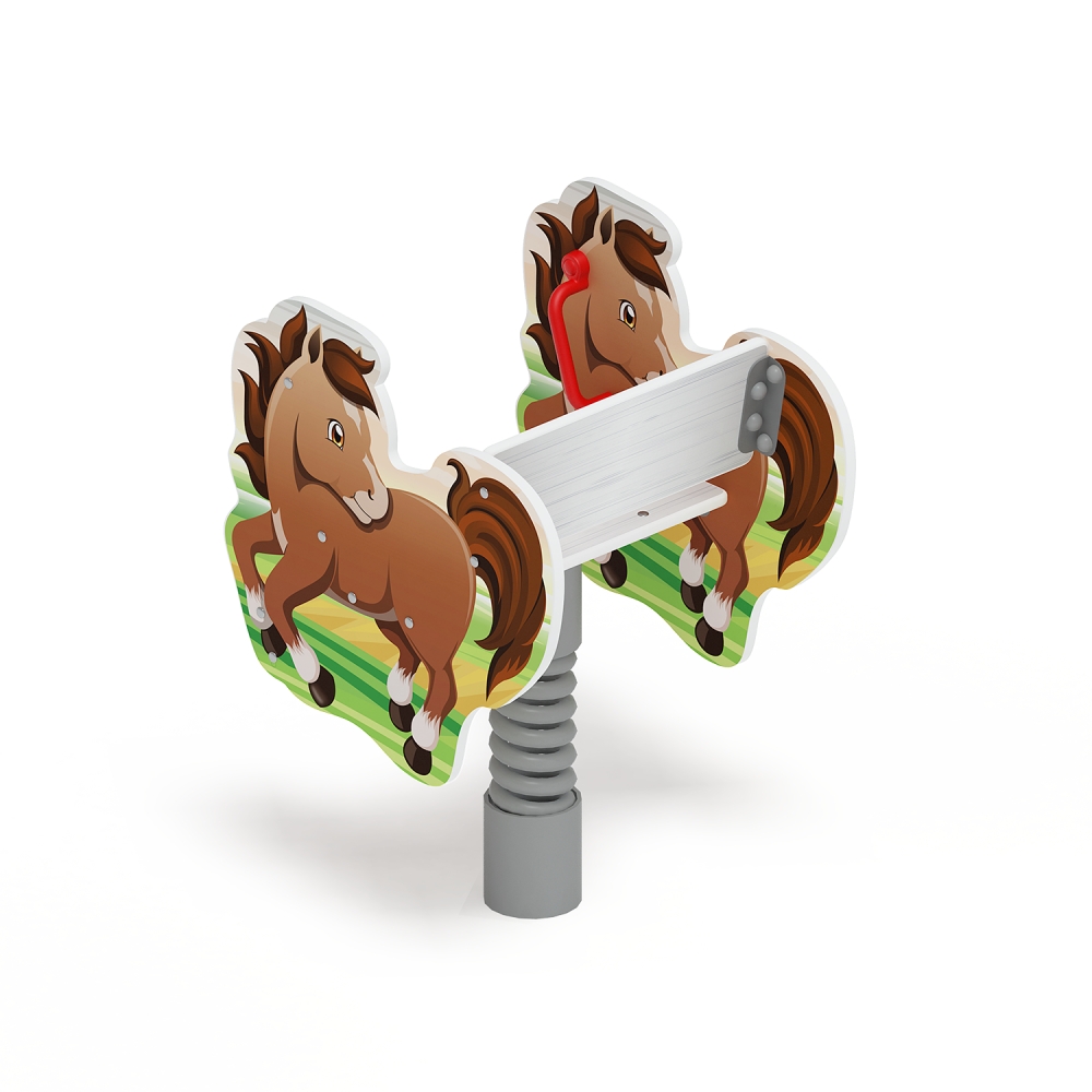 ЛОШАДКА качалка на пружине ИО 22.01.06-01