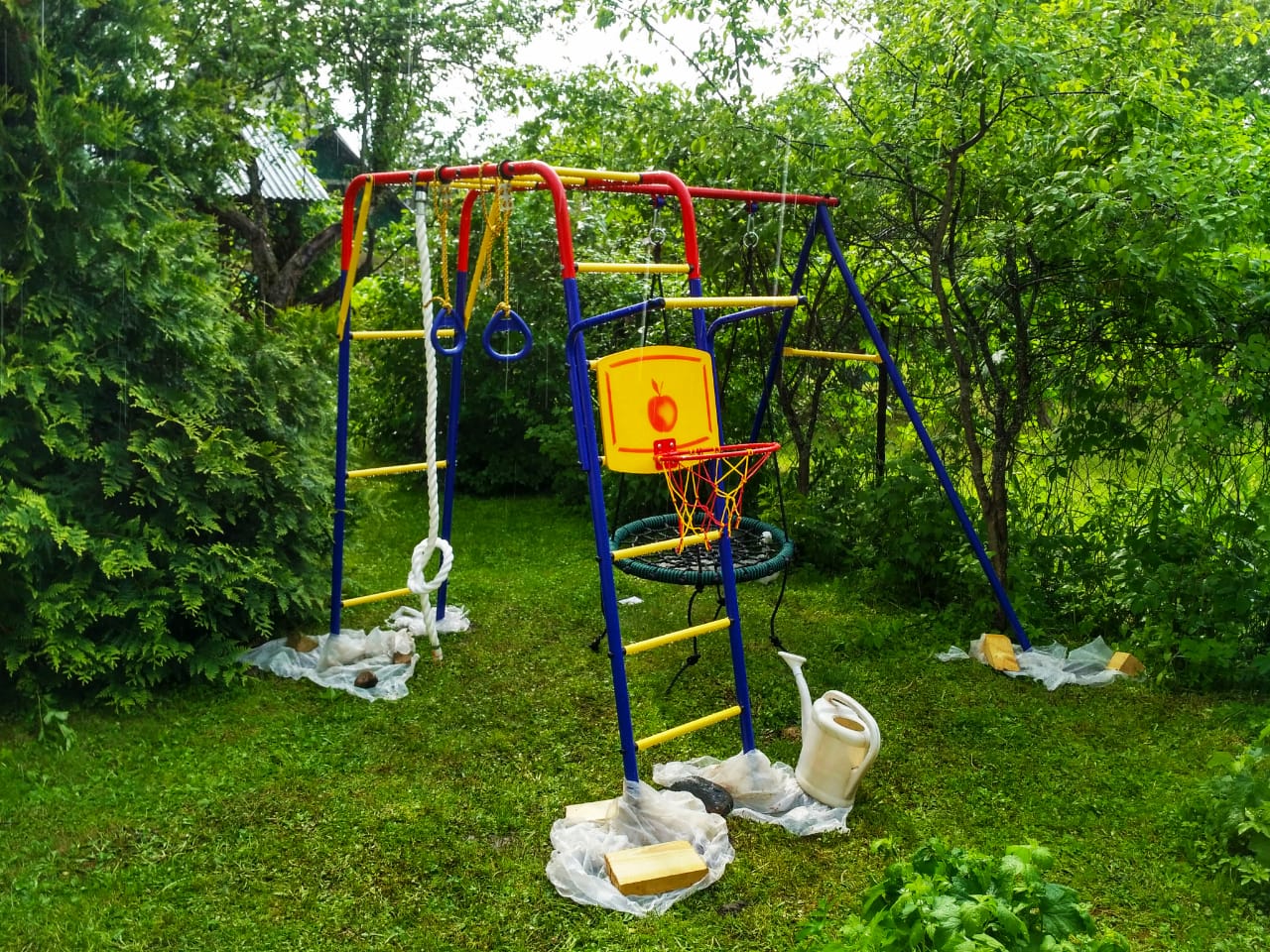 Уличный детский спортивный комплекс для дачи (ДСК) "Пионер Юла ТК"