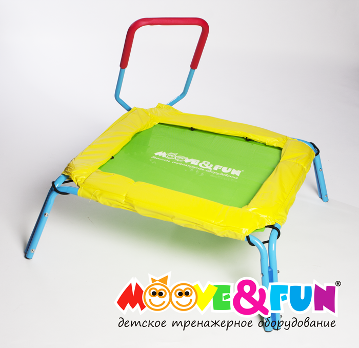 Батут 36" с ручкой, квадратный Moove&Fun MF-36-SQ