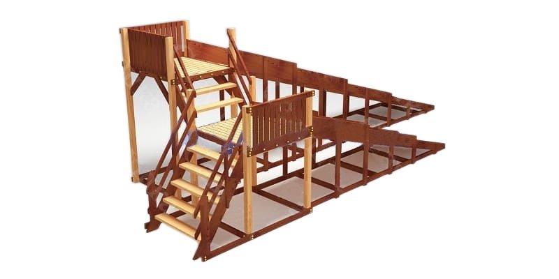 Зимняя горка ЗИМА 7 Савушка (скаты 5 и 8 м)